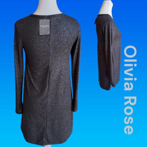 Women's Glittery Black Dress 👗 - Picture 5 of 8